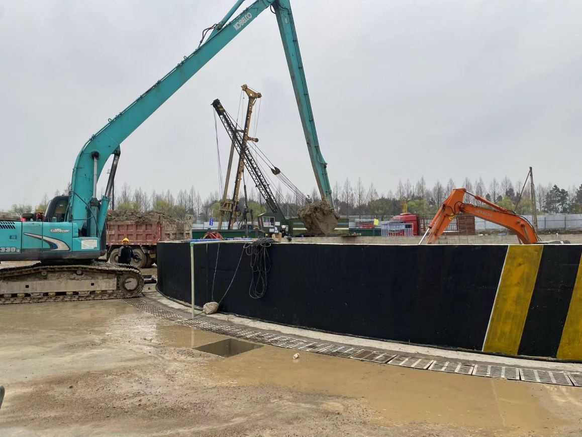 Gujiaqiao foundation pit project