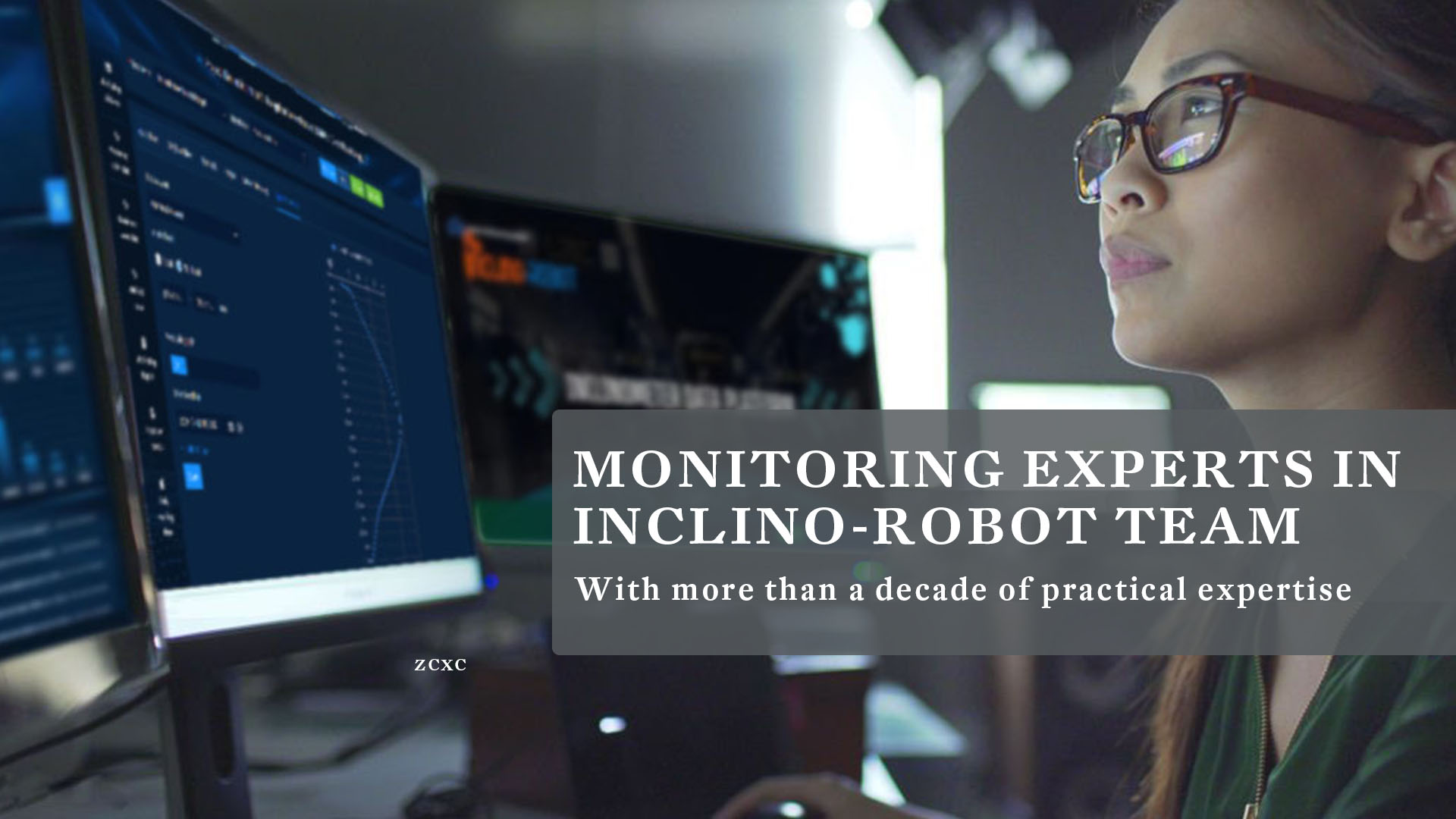 Monitoring Professionals with High Expertise in Inclino-Robot Team
