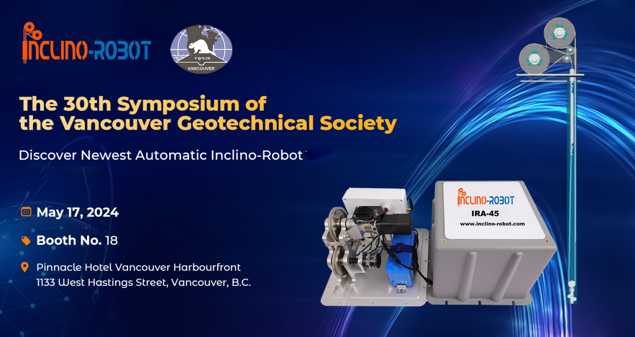 Inclino-Robot IRA-45 display on the 30th Symposium of VGS